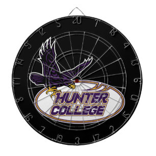 Hunter College Hawks Maskottchen Dartscheibe