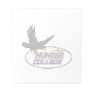 Hunter College Hawks Maskottchen Notizblock