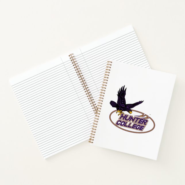 Hunter College Hawks Maskottchen Notizbuch (Innenseite)