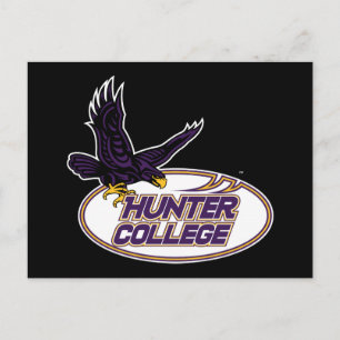 Hunter College Hawks Maskottchen Postkarte