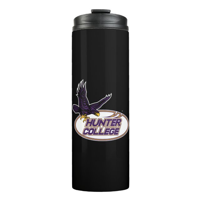 Hunter College Hawks Maskottchen Thermosbecher (Vorderseite)
