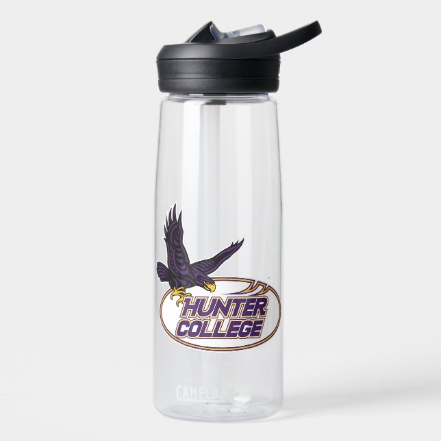 Hunter College Hawks Maskottchen Trinkflasche (Links)