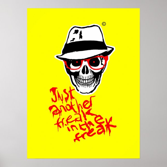 Hunter Dead Thompson poster (Vorne)