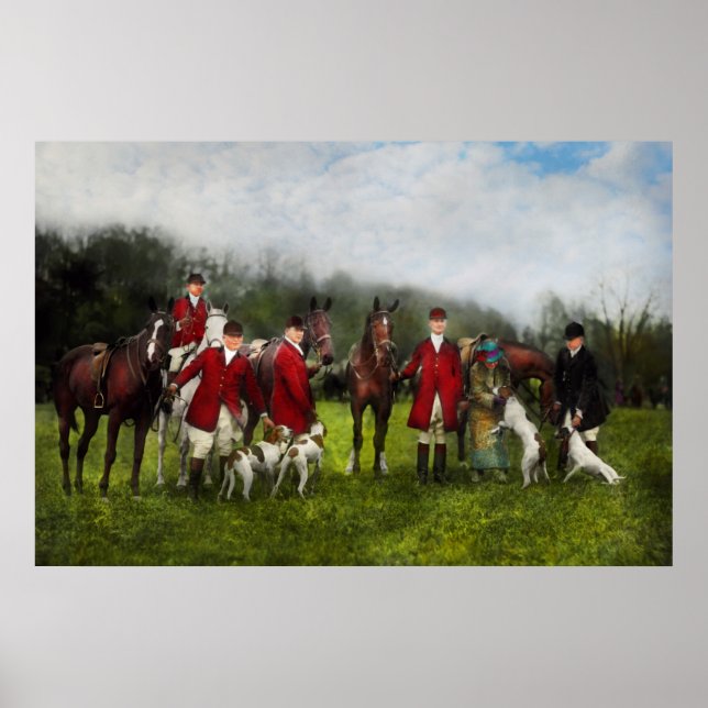 Hunter - Die Fuchsjagd - Tally-ho 1924 Poster (Vorne)