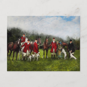 Hunter - Die Fuchsjagd - Tally-ho 1924 Postkarte