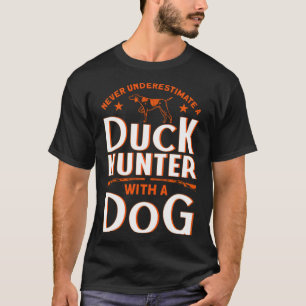 Hunter Ente Jagd Ente Geschenk Wohngestaltung Tier T-Shirt