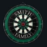 Hunter Green Black Personalisiert Dart Board Dartscheibe<br><div class="desc">Dieses personalisierte Dartboard ist eine lustige Art, Ihren persönlichen Stil auszudrücken. Design hat Jäger grün und schwarz Farben. Passen Sie das Motherboard mit Ihrem Familiennamen oder Text an. Verwenden Sie die Vorlage, um Ihr eigenes personalisiertes Dartboard zu erstellen.</div>
