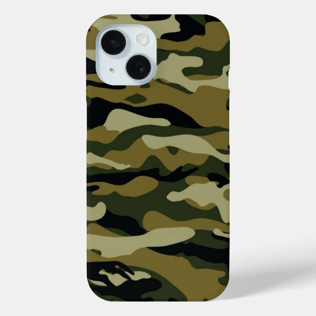 Hunter Green Camouflage Case-Mate iPhone Hülle (Rückseite)