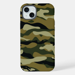 Hunter Green Camouflage iPhone 15 Plus Hülle