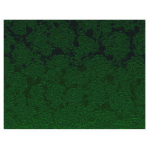 Hunter Green Elegant Design Sukkulent Muster