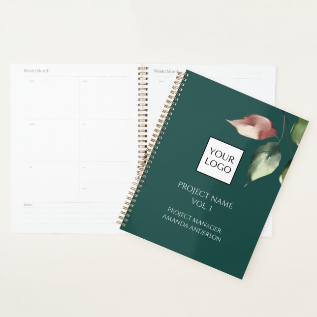 Hunter Green Logo Projektmanager  Planer (Anzeige)