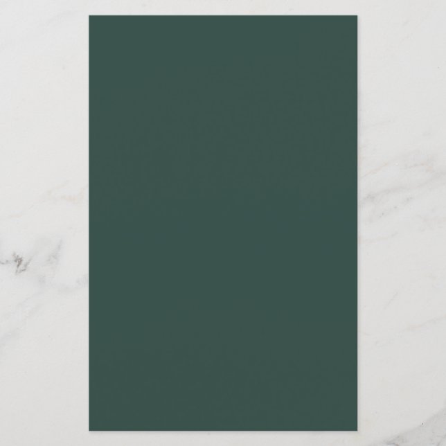 Hunter Green Solid Color (Vorderseite)