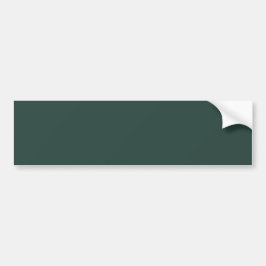 Hunter Green Solid Color Autoaufkleber