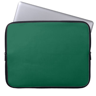 Hunter Green Solid Color Laptop Ärmel Laptopschutzhülle