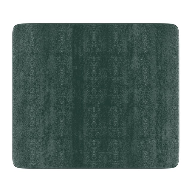 Hunter Green Solid Color Schneidebrett (Vorderseite)
