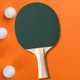 Hunter Green Solid Color Tischtennis Schläger