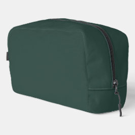 Hunter Green Solid Color Waschbeutel