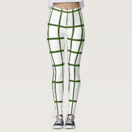 Hunter Green Stripe Leggings