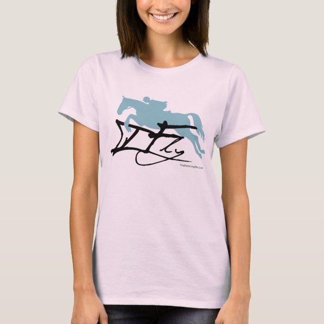 Hunter Jumper Horse T-Shirt (Vorderseite)