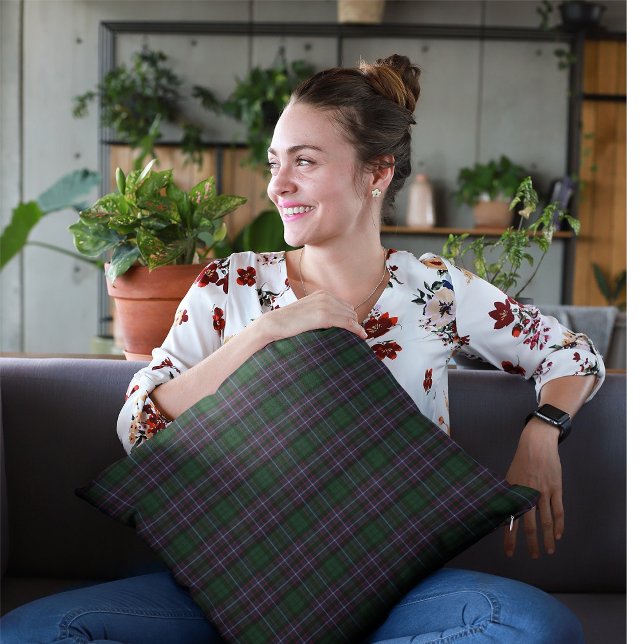 Hunter Modern Original Scottish Tartan Kissen (Von Creator hochgeladen)