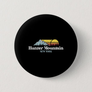 Hunter Mountain New York Schnee Ski Snowboard Wand Button