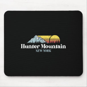 Hunter Mountain New York Schnee Ski Snowboard Wand Mousepad