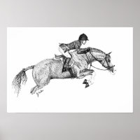 Hunter Pony Pointillism