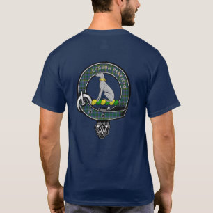 Hunter Tartan Clan Abzeichen T-Shirt