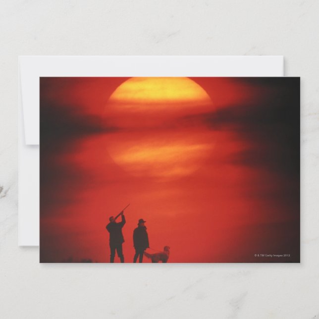 Hunter und Hund (Vorderseite)