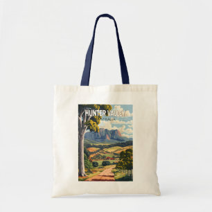 Hunter Valley Australien Reise Kunst Vintage Tragetasche