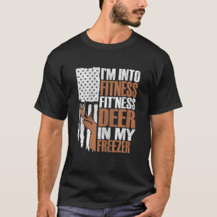 Hunter Vater Fitness Hirsche in meinem Freezer Fun T-Shirt
