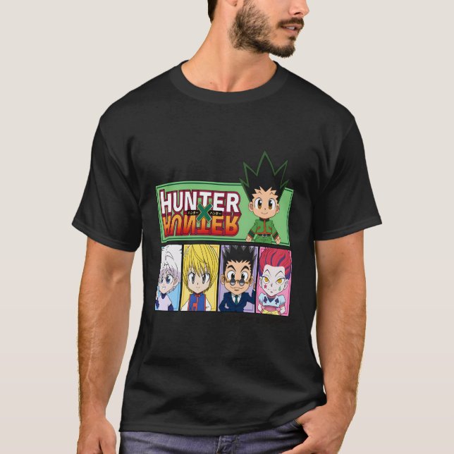 Hunter X Hunter Chibi-Zeichen T-Shirt (Vorderseite)