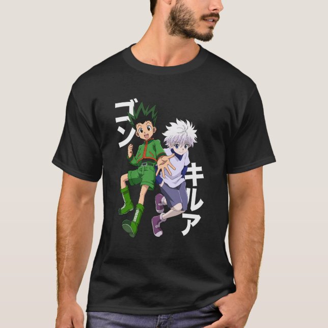 Hunter X Hunter Gon und Killua T-Shirt (Vorderseite)