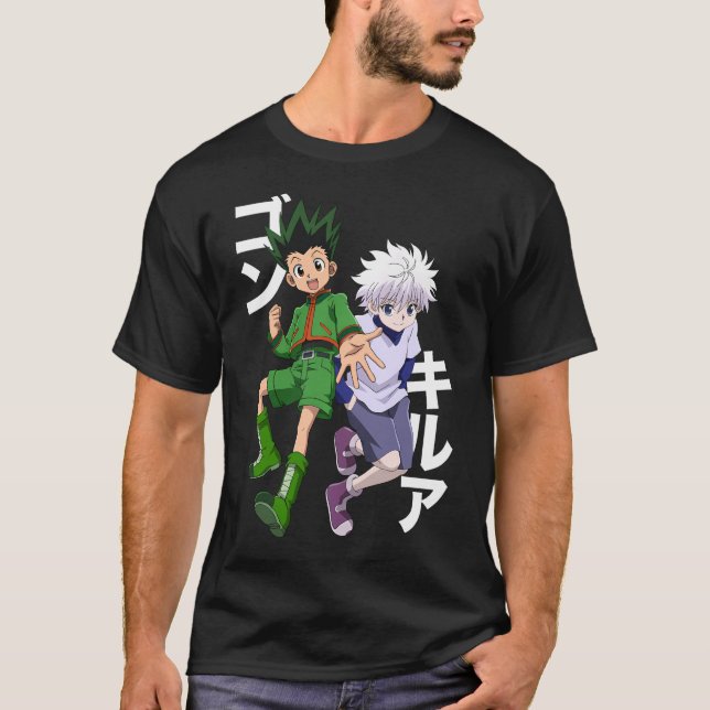 Hunter X Hunter Gon und Killua T-Shirt (Vorderseite)