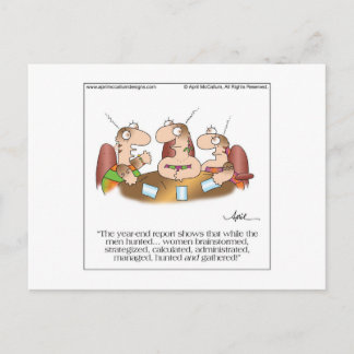 HUNTERS & GATHERERS Postcard bis April McCallum Postkarte
