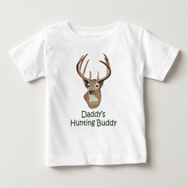 Hunting Buddy Baby T-shirt (Vorderseite)