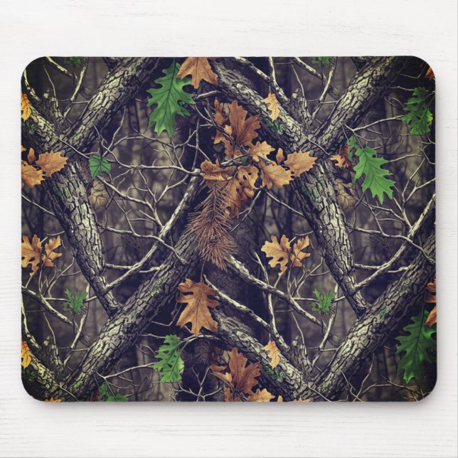 Hunting Camouflage Pattern Mousepad (Vorne)