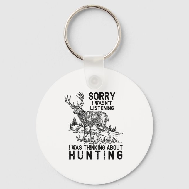 Hunting - Deer Funny Quote Hunter Gift Tank Top  Schlüsselanhänger (Vorderseite)