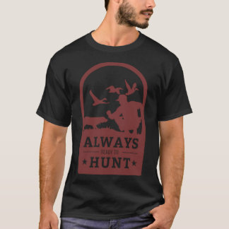 Hunting Hunter hunting shirt saying duck hunting W