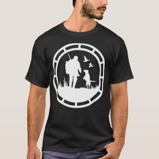 Hunting Hunter shirt saying Duck Hunting Wild base