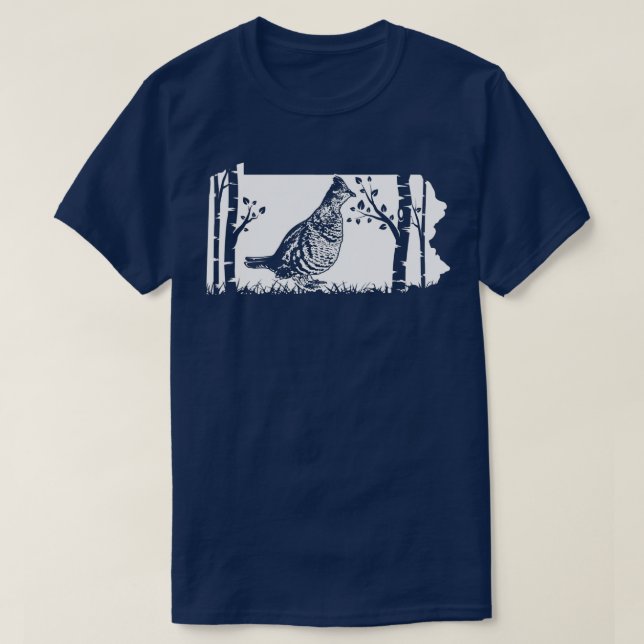 Hunting Partridge Grouse (20) T-Shirt (Design vorne)