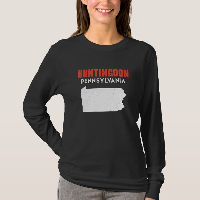 Huntingdon Pennsylvania USA State America Travel T-Shirt (Vorderseite)
