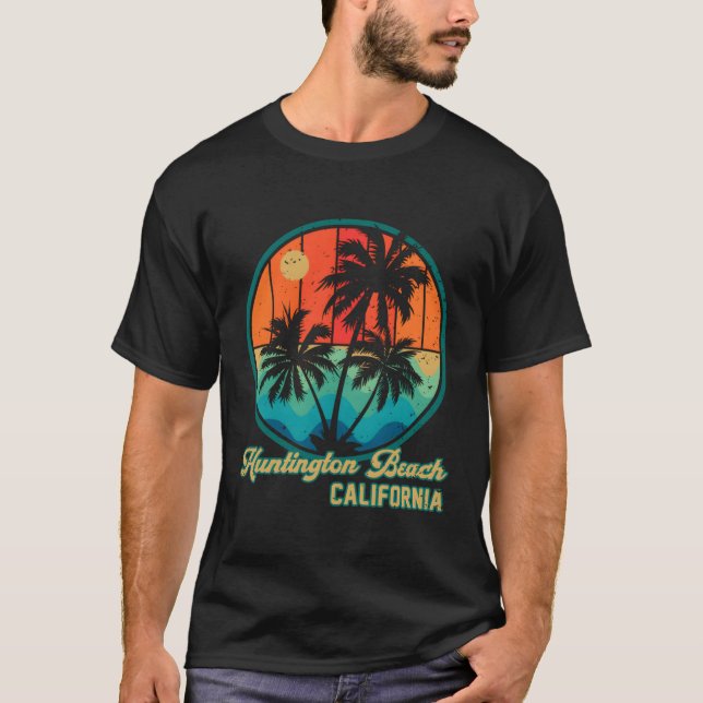 Huntington Beach California Ca T-Shirt (Vorderseite)