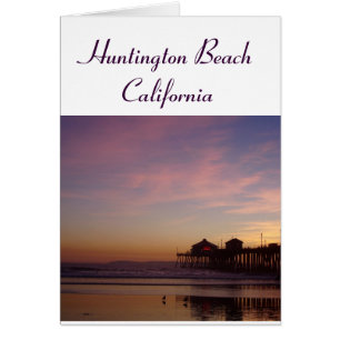 Huntington Beach California Card