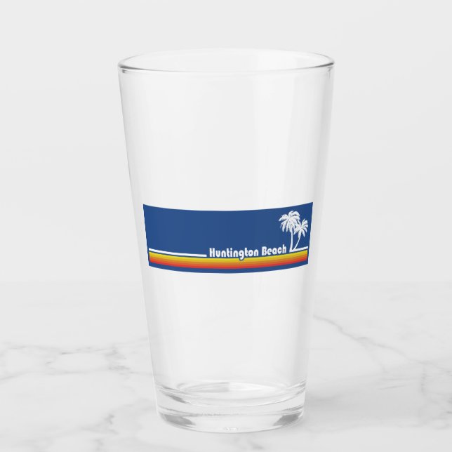 Huntington Beach California Glas (Vorderseite)