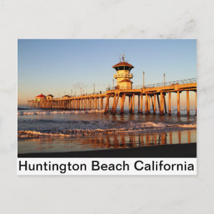 Huntington Beach California Postkarte
