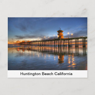 Huntington Beach California Postkarte