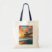 Huntington Beach California Reisen Vintag