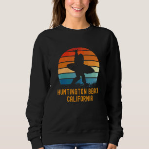 Huntington Beach California Sasquatch Souvenir Sweatshirt