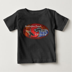 Huntington Beach California Surfoutfit Baby T-shirt